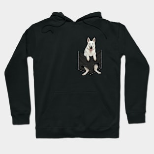 Berger Blanc Suisse dog love Hoodie